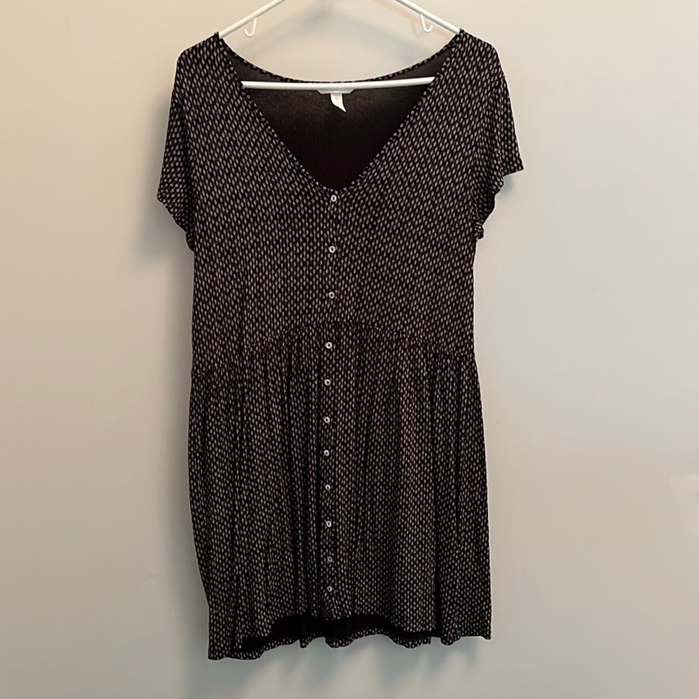 Short black dress